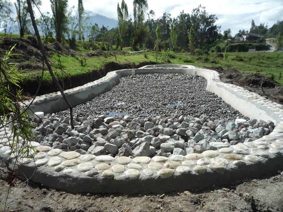 filtro planta de aguas residuales yakunina permacultura
