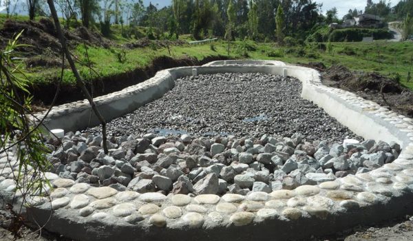filtro planta de aguas residuales yakunina permacultura
