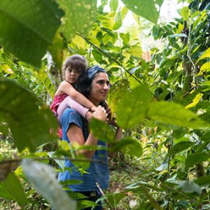 Compartiendo con los niños